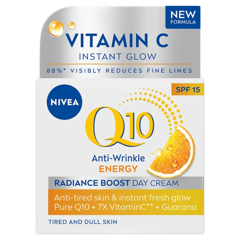NIVEA Anti-Age<Q10 Energy Day Cream SPF 15