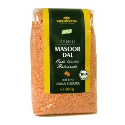 Cosmoveda Pasta, Ris & Bælgfrugter<Røde linser (Masoor Dal) Ø