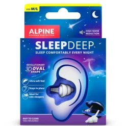 Alpine Hearing Protection Ørepropper|Ører>Ørepropper SleepDeep Regular