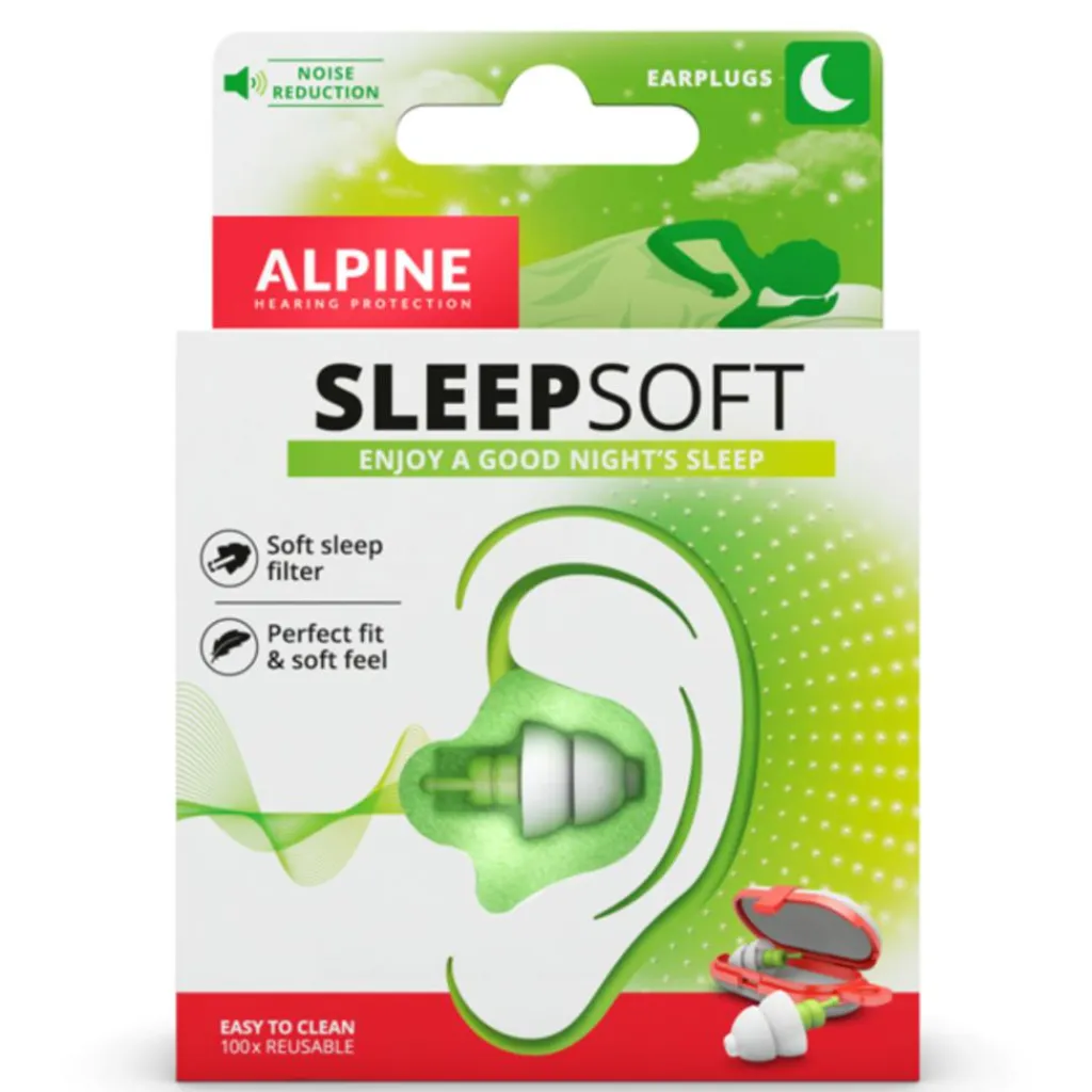 Alpine Hearing Protection Ørepropper SleepSoft< Ørepropper|Ører