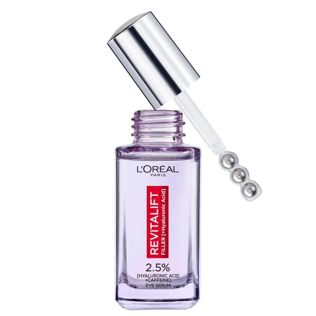 L'Oréal Paris Øjenpleje<Revitalift Filler Eye Serum 2.5% Hyaluronic Acid + Caffeine