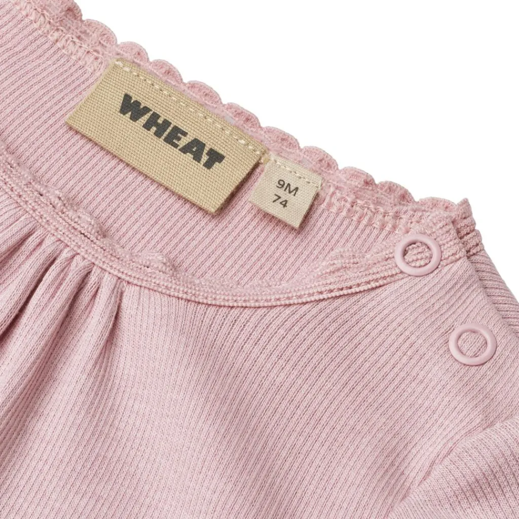 WHEAT Rib Body Long Sleeve Lotta<Børn Børnetøj