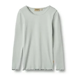 WHEAT Børnetøj<Rib T-Shirt Long Sleeve Reese