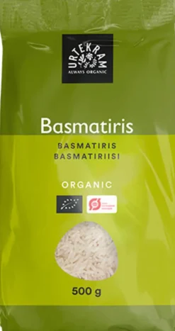 Urtekram Ris basmati hvide Ø< Pasta, Ris & Bælgfrugter