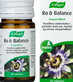A.Vogel Ro og Balance< Ingredienser