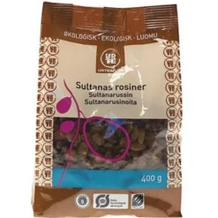 Urtekram Tørret Frugt & Nødder<Rosiner lyse sultanas Ø