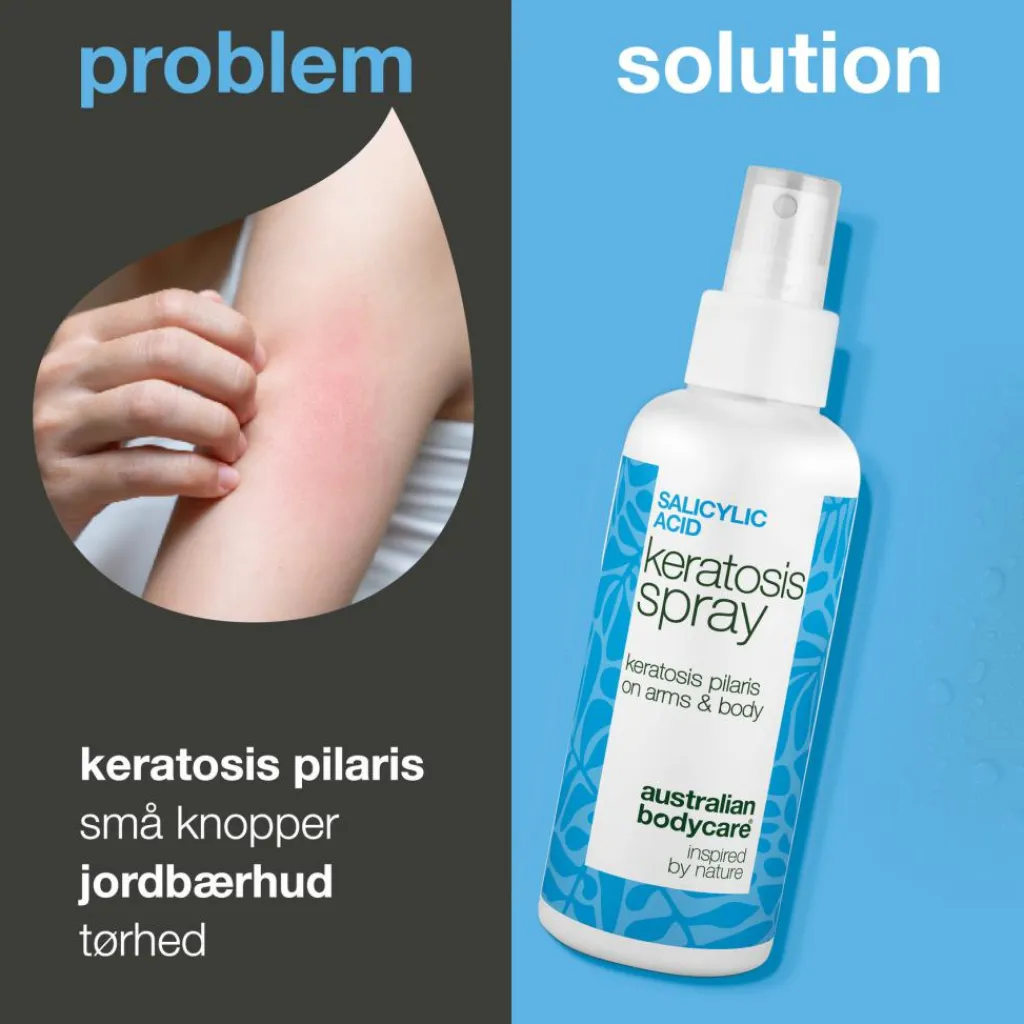 Australian Bodycare Salicylic Acid Keratosis spray< Scrub & Exfoliering