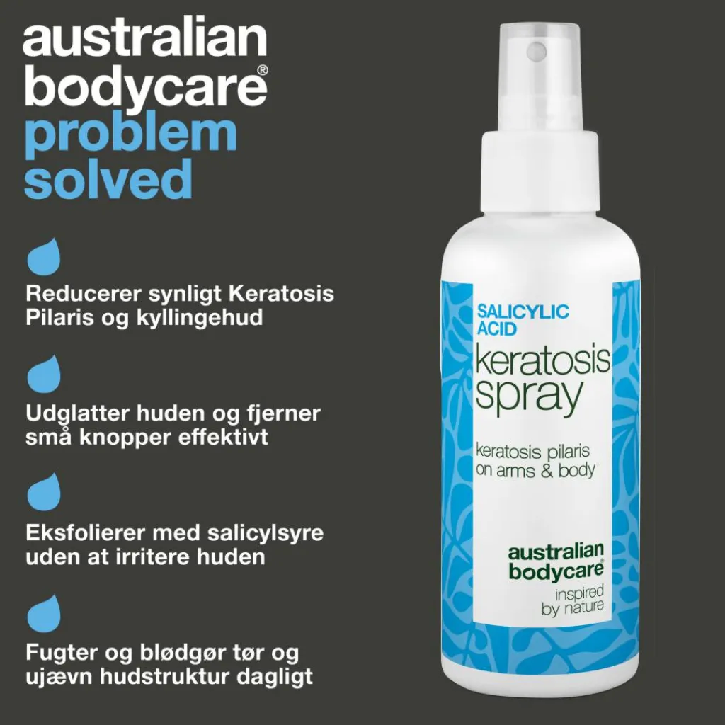 Australian Bodycare Salicylic Acid Keratosis spray< Scrub & Exfoliering