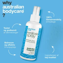 Australian Bodycare Salicylic Acid Keratosis spray< Scrub & Exfoliering