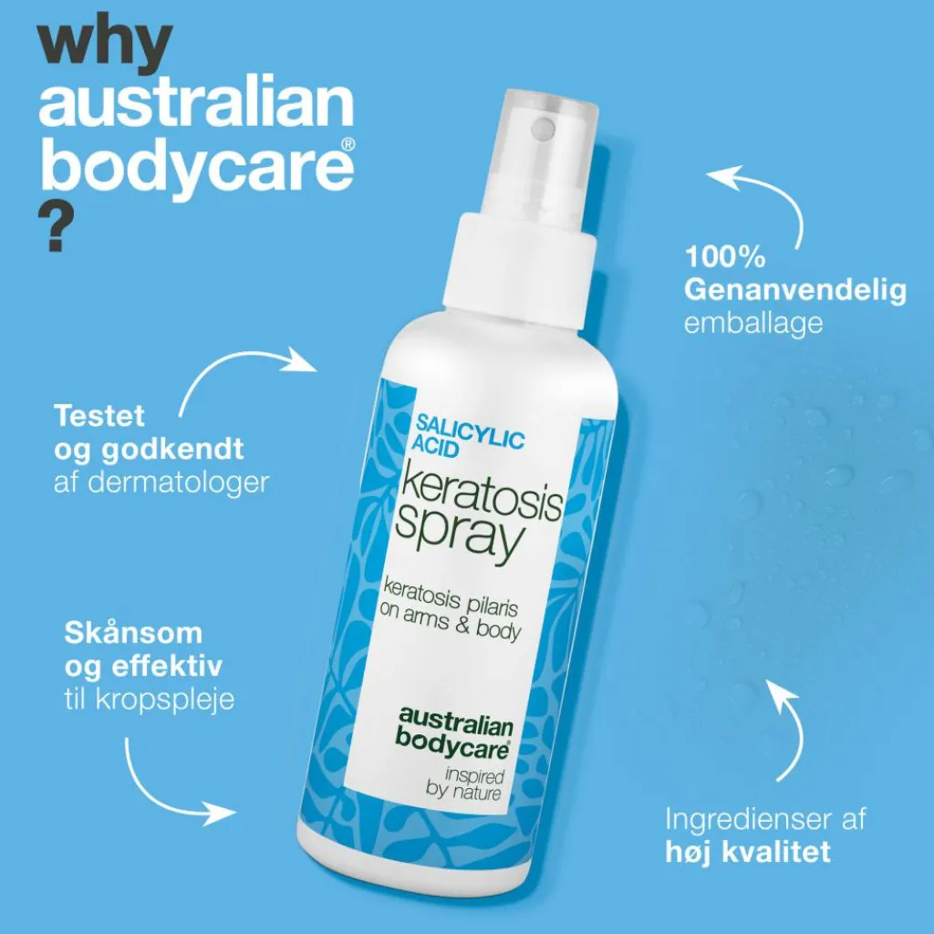 Australian Bodycare Salicylic Acid Keratosis spray< Scrub & Exfoliering