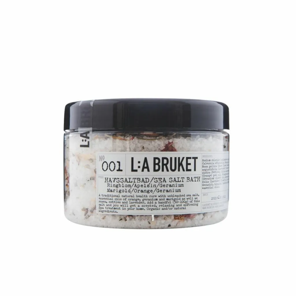 L:A BRUKET Karbad<Sea Salt Bath Marigold/Orange/Geranium