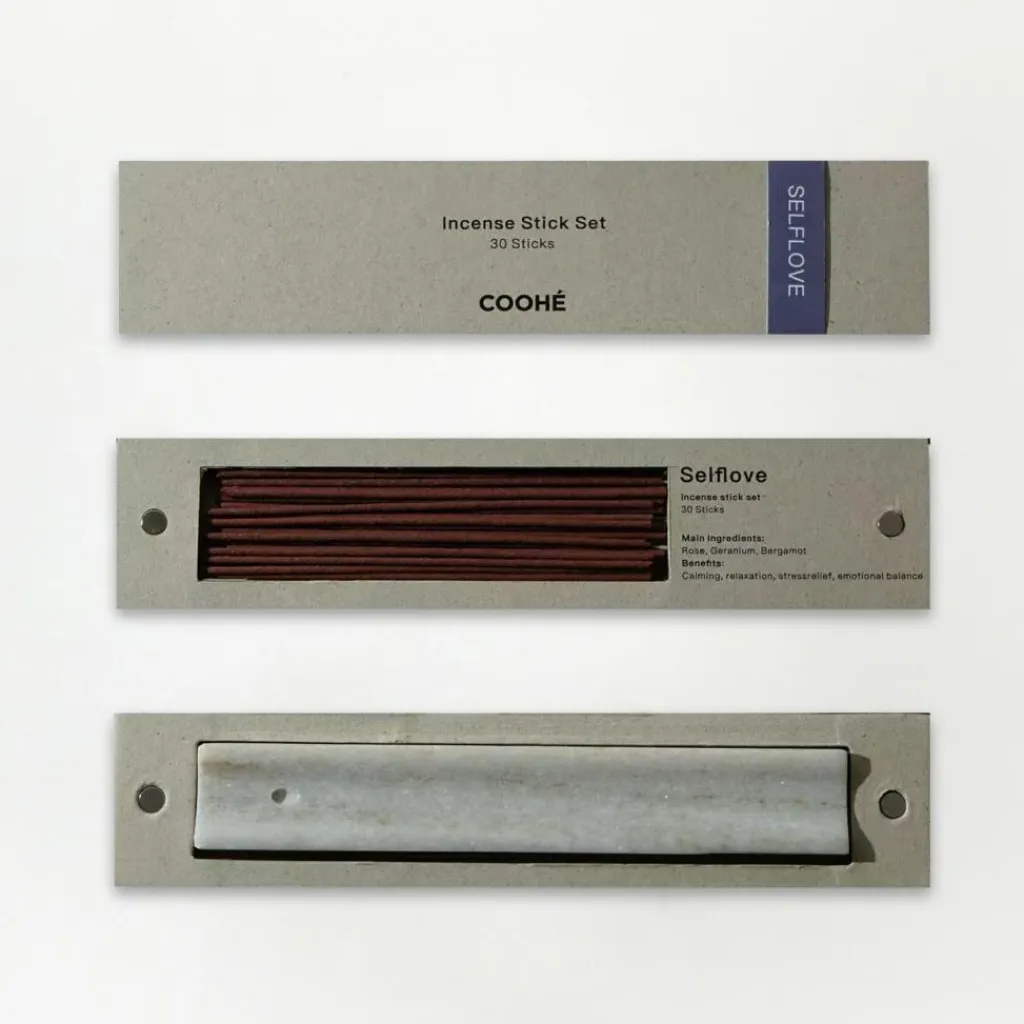 COOHÉ Røgelse<Selflove Incense Stick Sæt