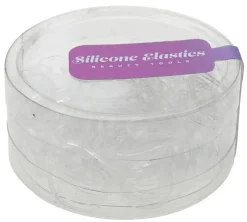 Senze Hårpynt<Silicone Elastikker Transperante