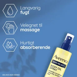 Aveeno Kropspleje|Bodylotion<Skin Relief Body Oil Spray