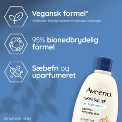 Aveeno Kropspleje>Skin Relief Wash