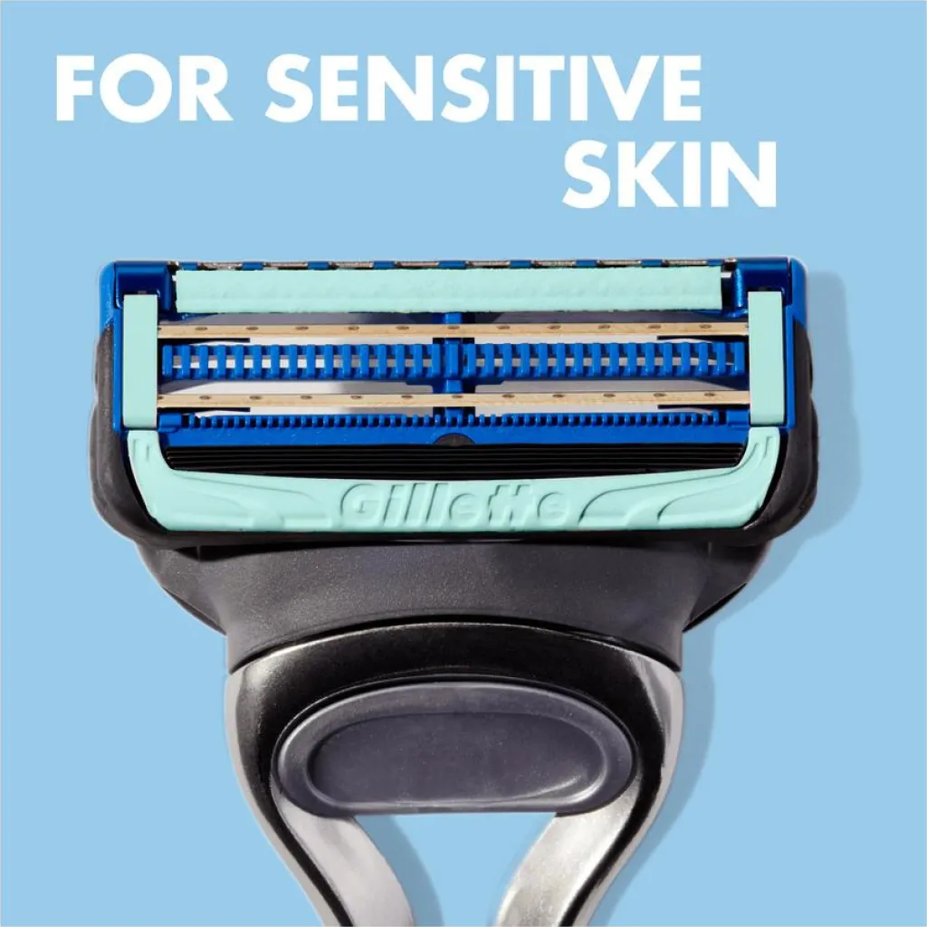 Gillette Skrabere & Blade<SkinGuard barberskraber + 1 barberblad
