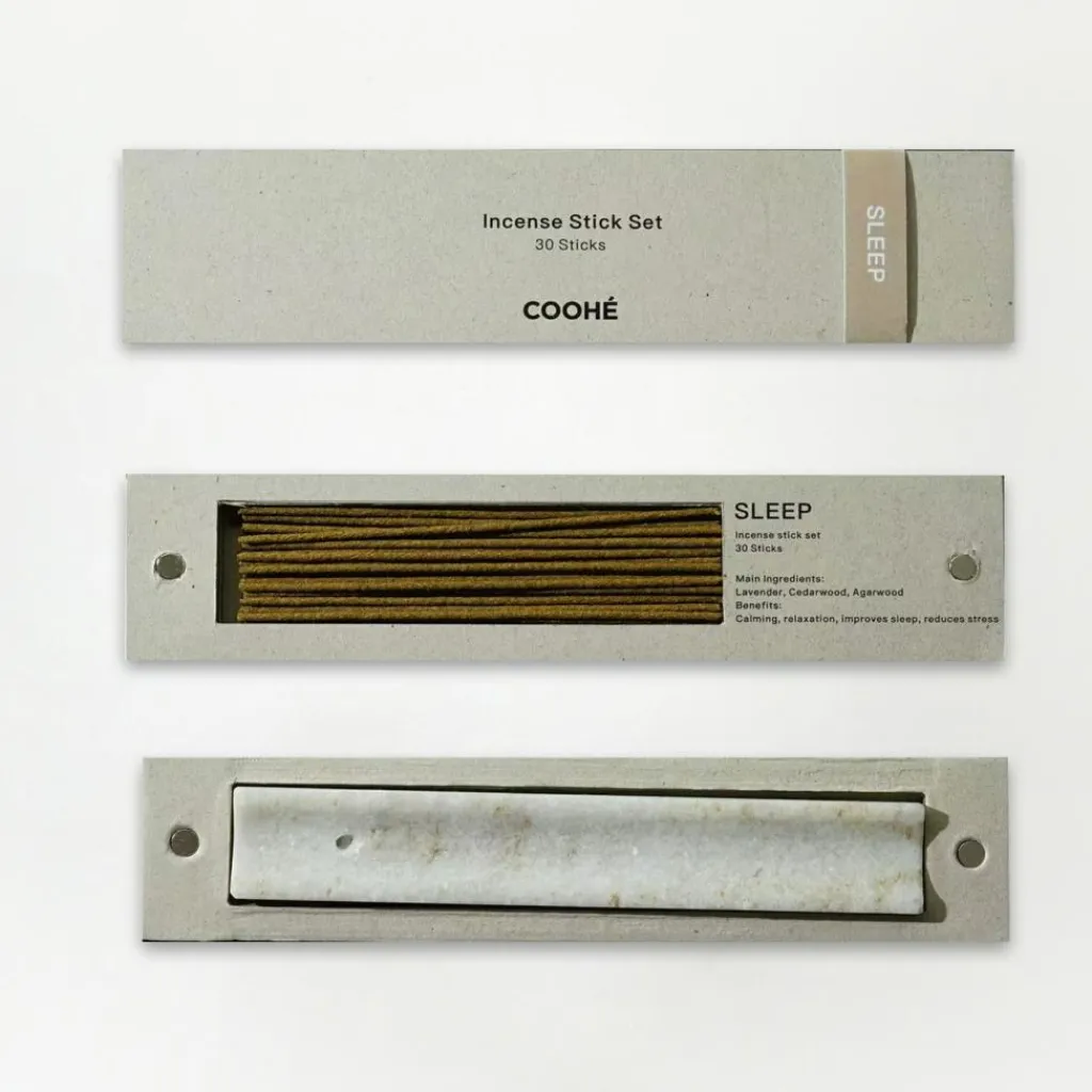 COOHÉ Duft Til Hjemmet|Røgelse>SLEEP Incense Stick Set