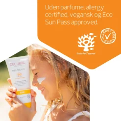 Decubal Sol Lotion SPF 50+<Børn Øvrigt|Solcreme