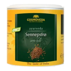 Cosmoveda Krydderier>Sorte Sennepsfrø Hele Ø