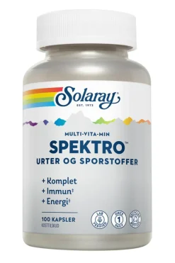 Solaray Spektro Multi-Vita-Min Urter og Sporstoffer< Multivitaminer