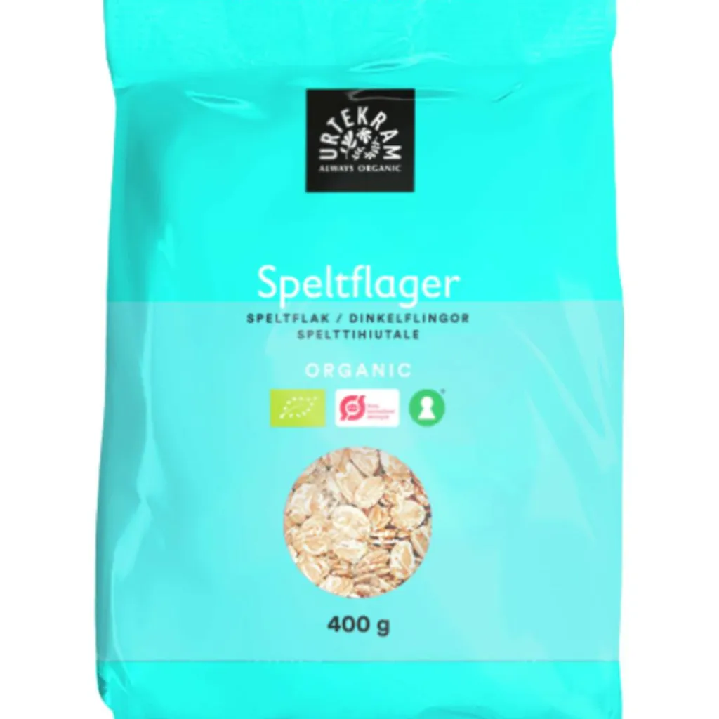 Urtekram Gryn, Flager & Drys<Spelt flager Ø