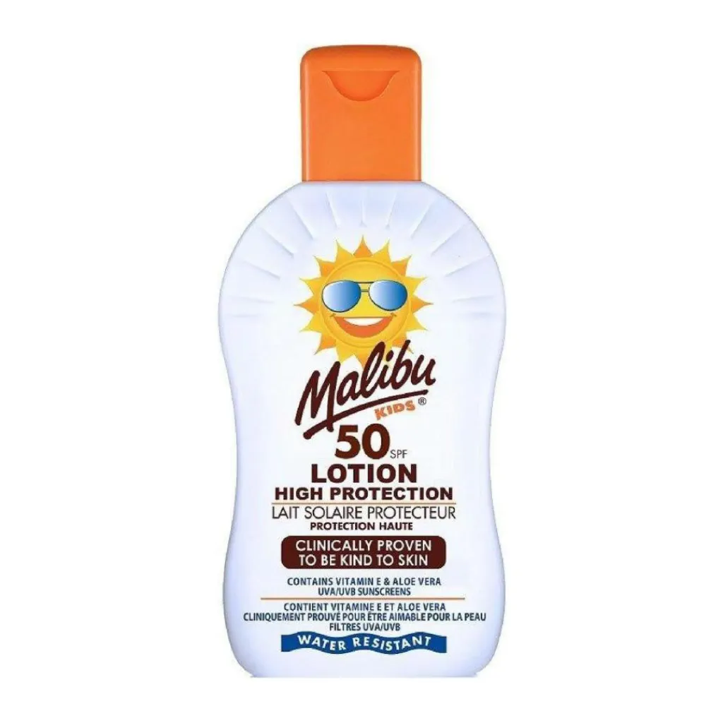 Malibu Solcreme Til Børn|Hudpleje Til Børn>SPF 50 Kids Lotion