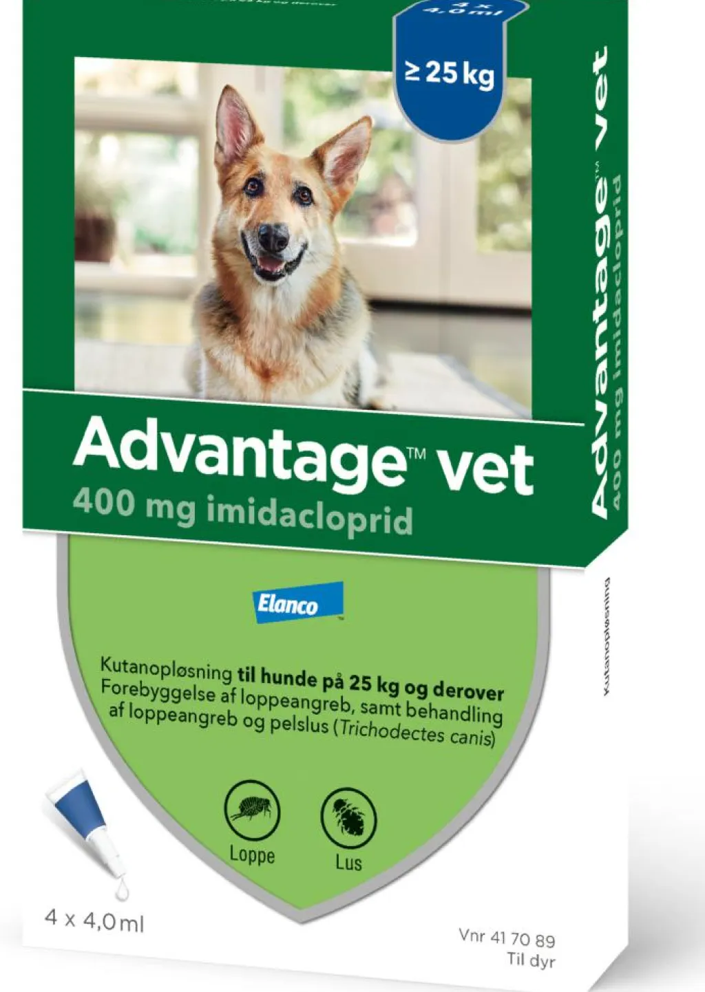 Advantage Vet Spot-on til Hund< Flåter & Lopper|Flåter & Lopper