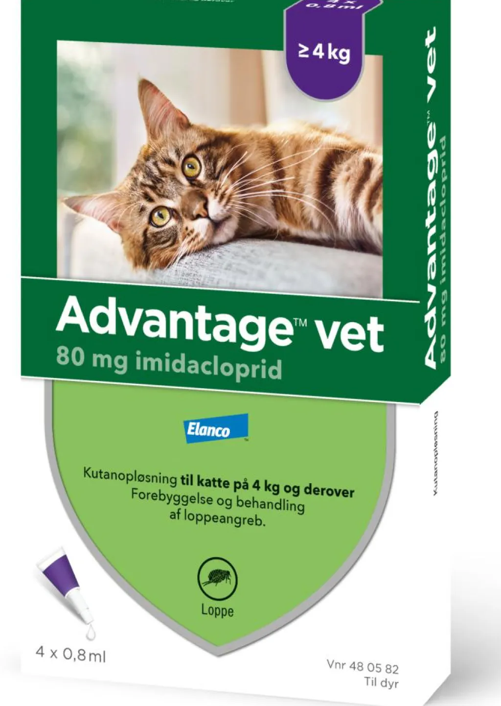 Advantage Vet Flåter & Lopper|Flåter & Lopper<Spot-on til Kat