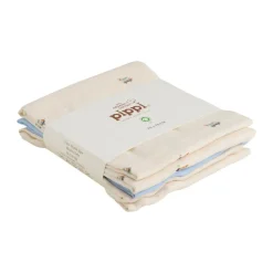 Pippi Stofble Muslin Cloth 3-pak<Børn Pusletid
