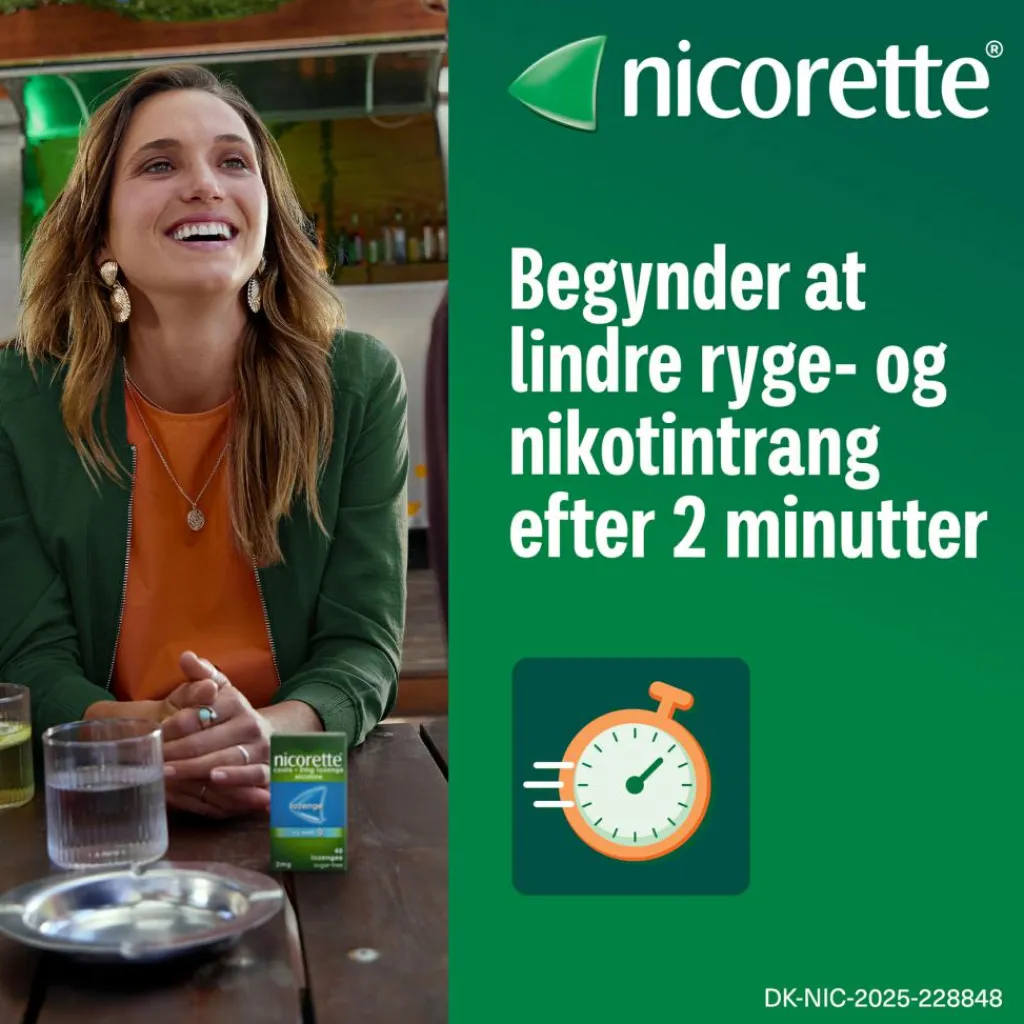Nicorette® Nikotintabletter|Rygestop<Sugetablet Cooldrops Icymint 4 mg