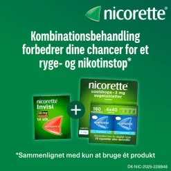 Nicorette® Nikotintabletter|Rygestop<Sugetablet Cooldrops Icymint 4 mg
