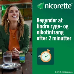Nicorette® Nikotintabletter|Rygestop>Sugetablet Cooldrops Icymint 2 mg