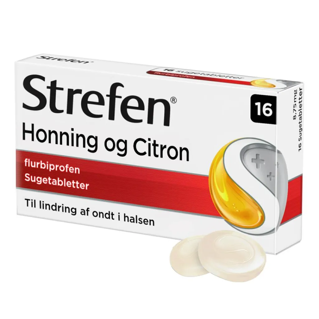 Strefen Sugetabletter 8,75 mg< Forkølelse