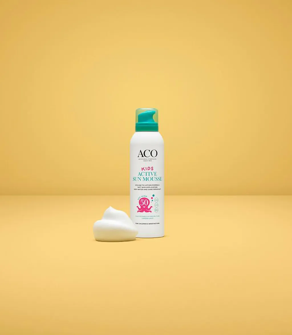 ACO Solcreme Til Børn|Hudpleje Til Børn<Sun Kids Mousse SPF 50