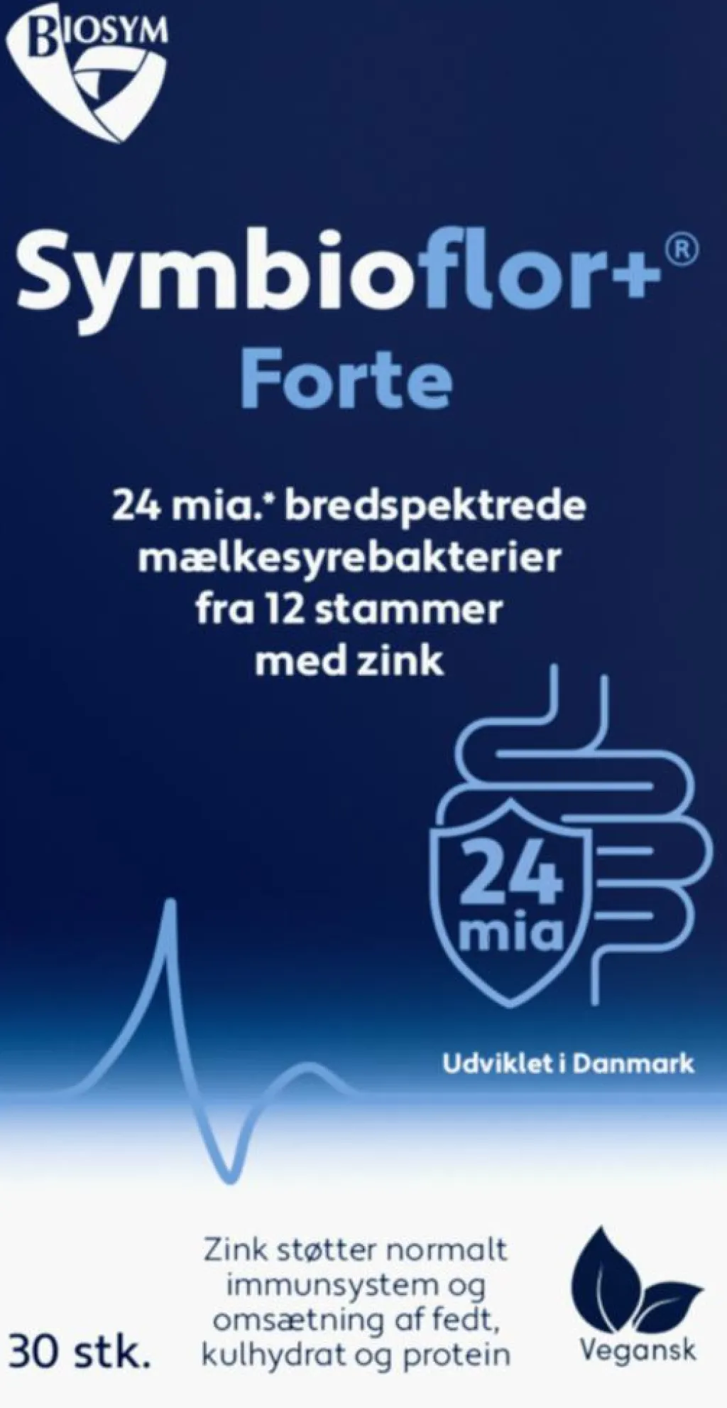 Biosym Ingredienser<Symbioflor+® Forte