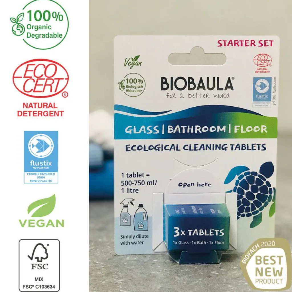 BioBaula Tabs til opblanding< Rengøring