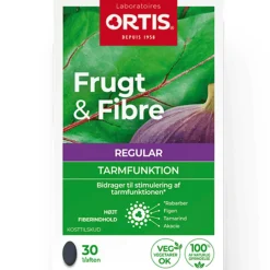 Ortis Fordøjelse & Fibre>Tarmfunktion Frugt & Fibre