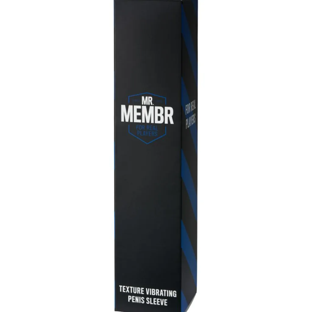 Mr. Membr Sexlegetøj Til Mænd|Sexlegetøj>Texture Vibrerende Penis Sleeve