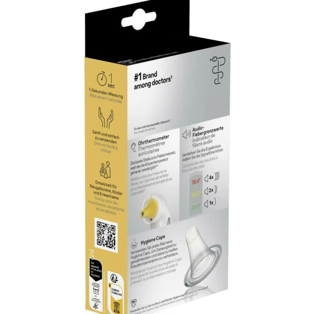 Braun ThermoScan 3 Øretermometer<Børn Termometre|Øretermometre