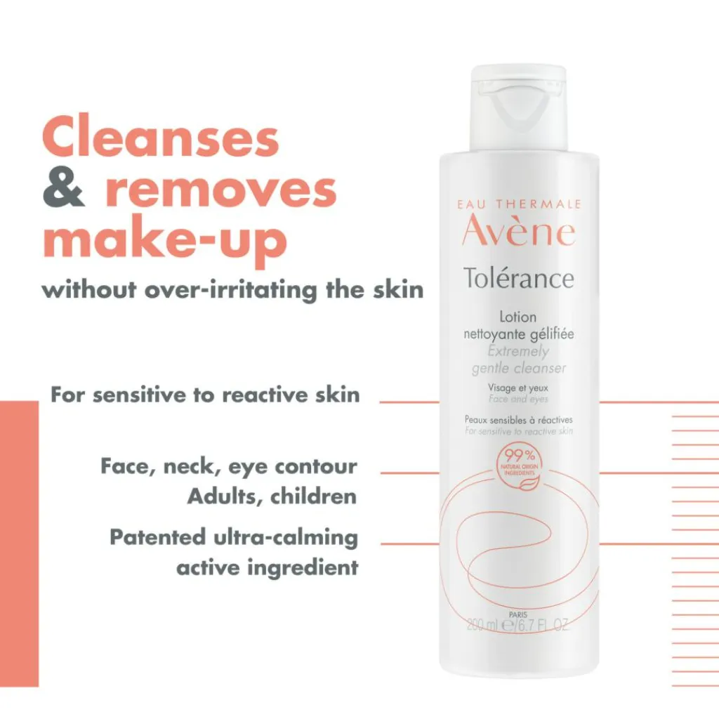 Avène Tolérance Makeup-Removing Cleansing Lotion<Børn Badetid|Babylotion