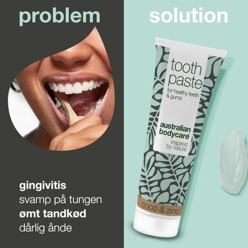 Australian Bodycare Mund & Tandpleje>Tooth Paste Coco & Zinc