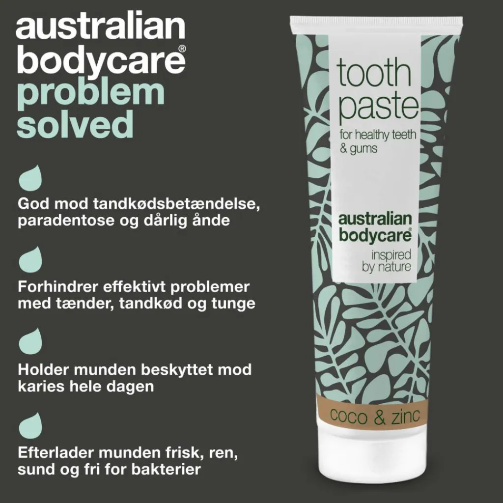 Australian Bodycare Mund & Tandpleje>Tooth Paste Coco & Zinc