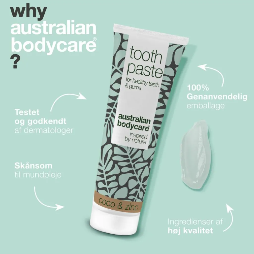 Australian Bodycare Mund & Tandpleje>Tooth Paste Coco & Zinc