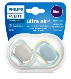 Philips Avent Ultra Air Sut 2-pak<Børn Sutter