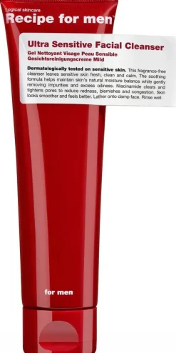 Recipe For Men Ansigtspleje<Ultra Sensitive Facial Cleanser