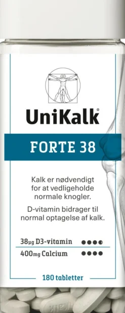 Unikalk Kalk|D-Vitamin>Forte 38