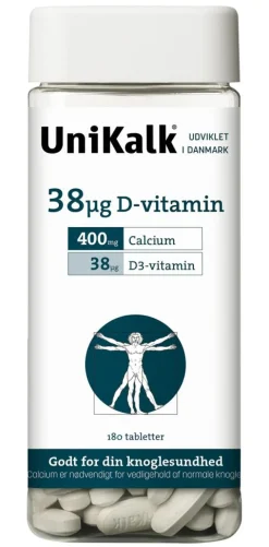 Unikalk Kalk|D-Vitamin>Forte 38