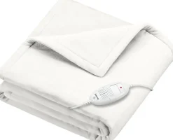 Beurer Massage & Velvære|Varmebehandling>Varmeplaid Hvid