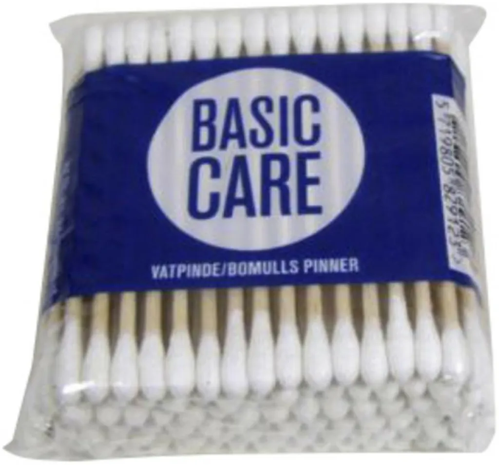 Basic Care Vat & Vatpinde<Vatpinde med Træpind