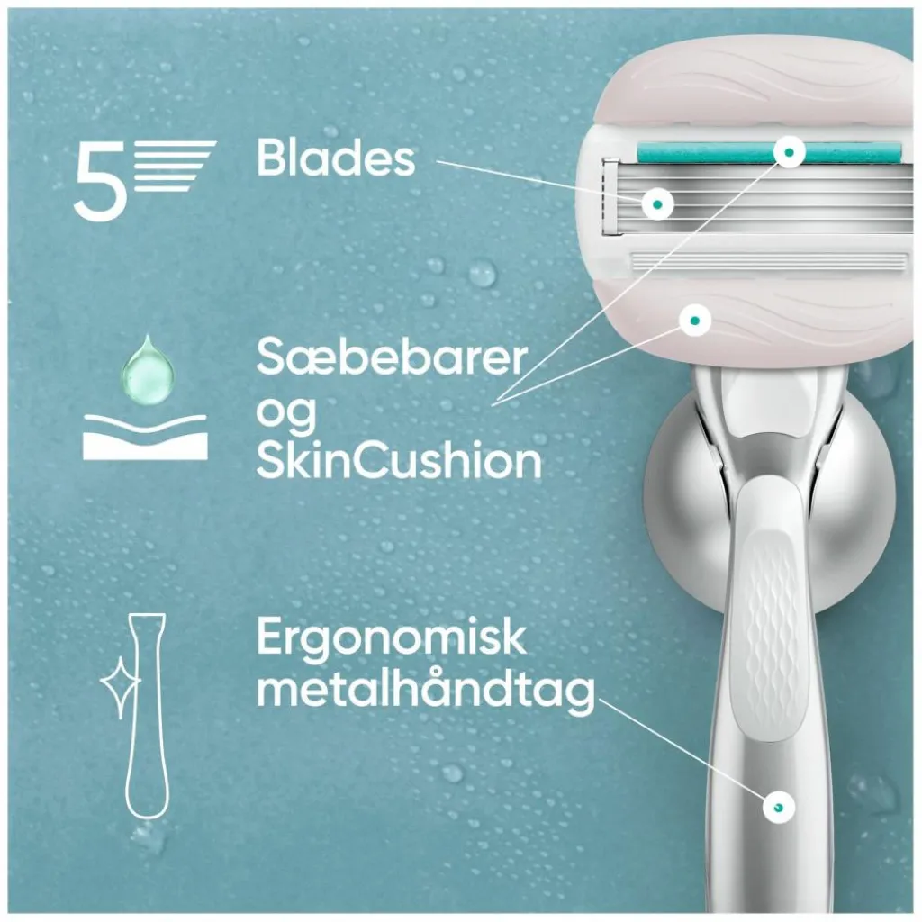 Gillette Venus Pro Comfortglide Sensitive Barberblade< Skrabere & Blade